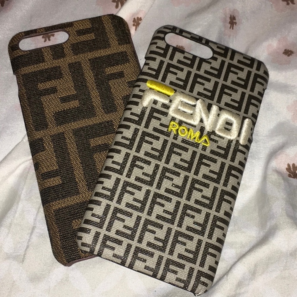 2 Fendi iphone 8plus cases